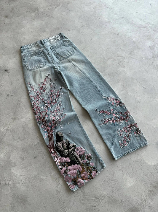 Blossom Knight Jeans